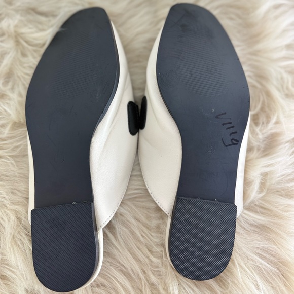 Vici Black and Cream Women's Mules - Picture 3 of 3